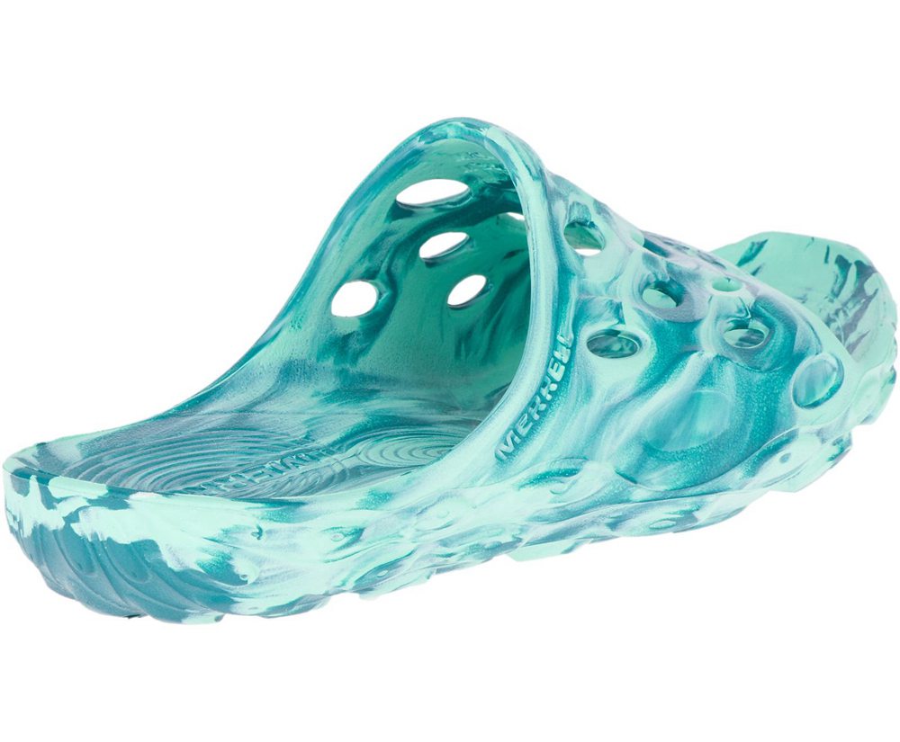 Sandálias Senhora - Merrell Hydro Moc Slide - Menta - PLE763409